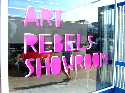 artrebels_showroom_front Eingang zur ARTREBELS Galerie