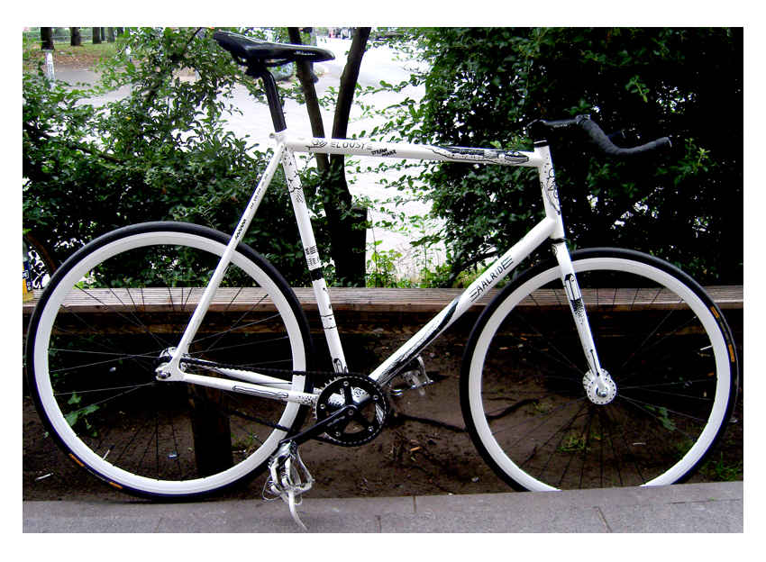 fixed_gear_stefan_marx Fixed Gear Bike by Stefan Marx seen in Hamburg St. Pauli
