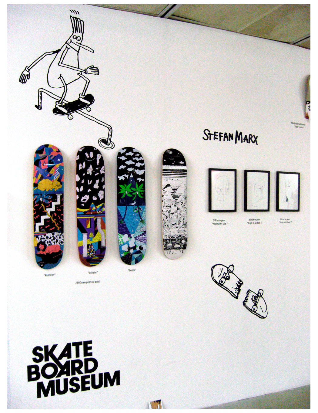 artatbright_005 Board Design by Stefan Marx aus dem Frankfurter Skateboardmuseum